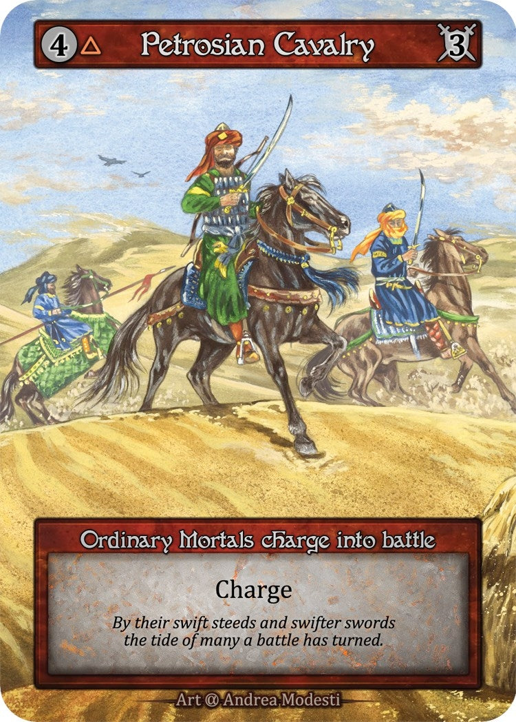 Image for Petrosian Cavalry (Preconstructed Deck) [Alpha]