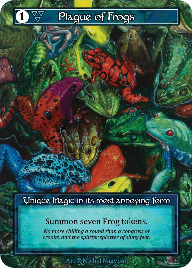 Image for Plague of Frogs (Foil) [Alpha]