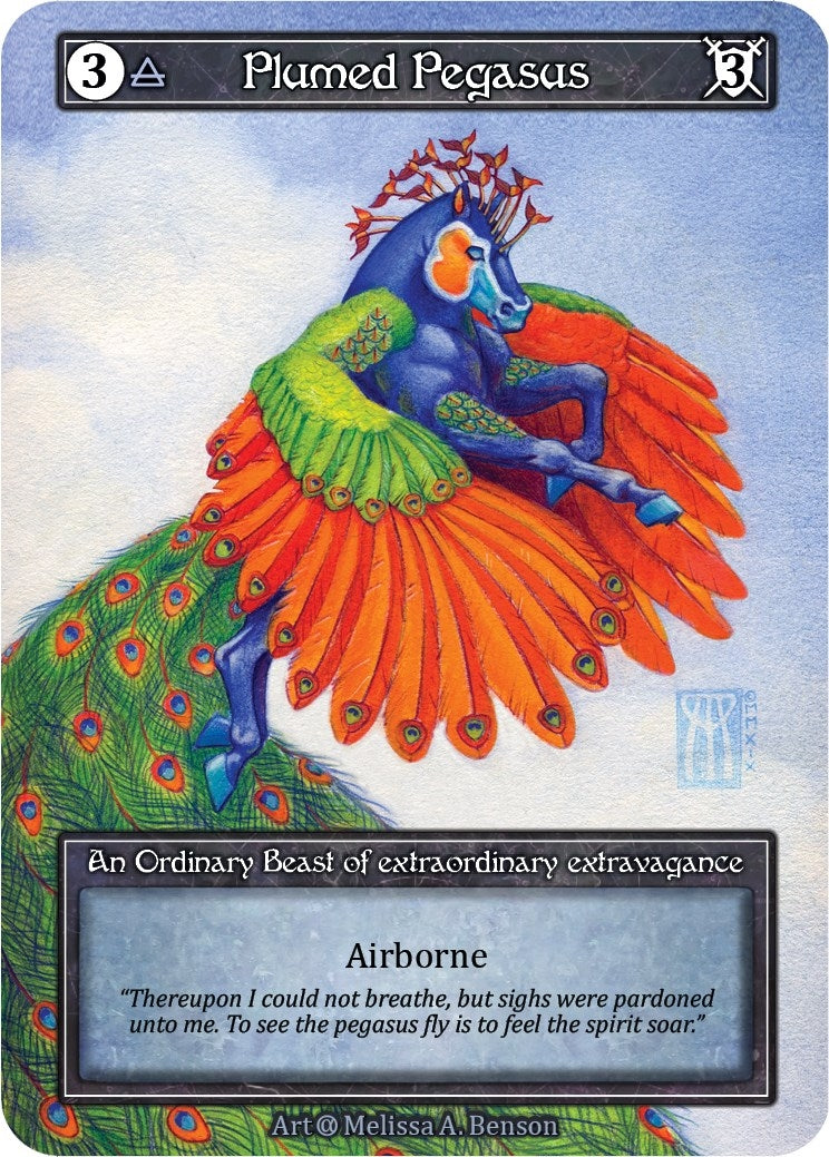 Image for Plumed Pegasus (Foil) [Alpha]