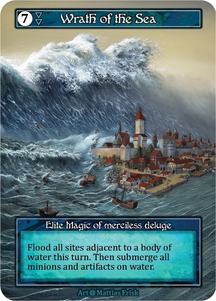 Image for Wrath of the Sea (Foil) [Alpha]