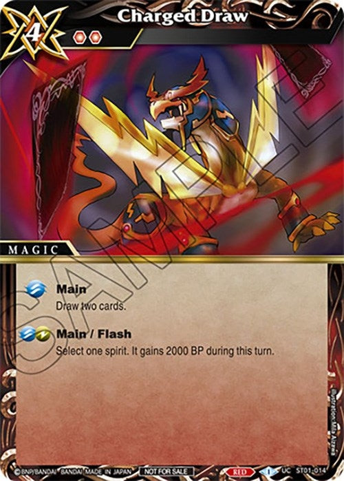 Charged Draw Sealed Event Promotion Pack (ST01-014) [BSSP]