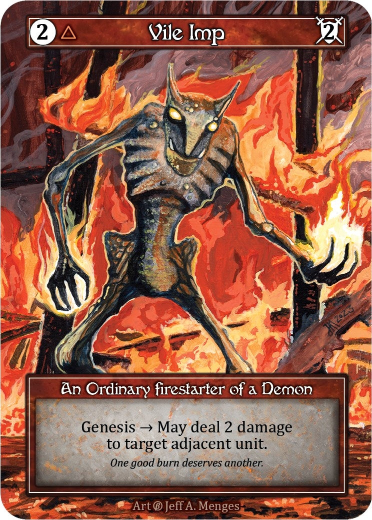 Image for Vile Imp (Foil) [Beta]