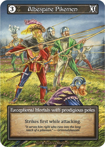 Image for Albespine Pikemen (Foil) [Beta]