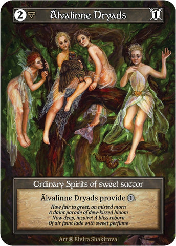 Image for Alvalinne Dryads (Foil) [Beta]