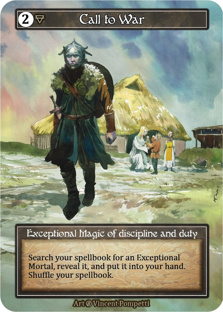 Image for Call to War (Foil) [Beta]