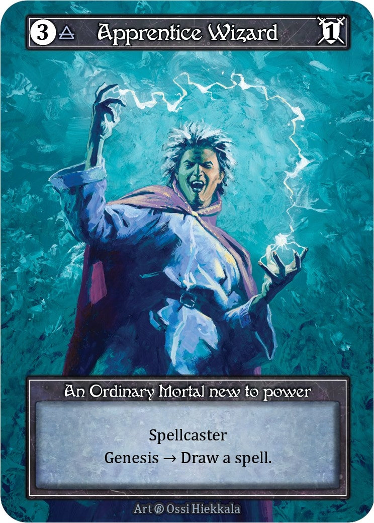Image for Apprentice Wizard (Foil) [Beta]