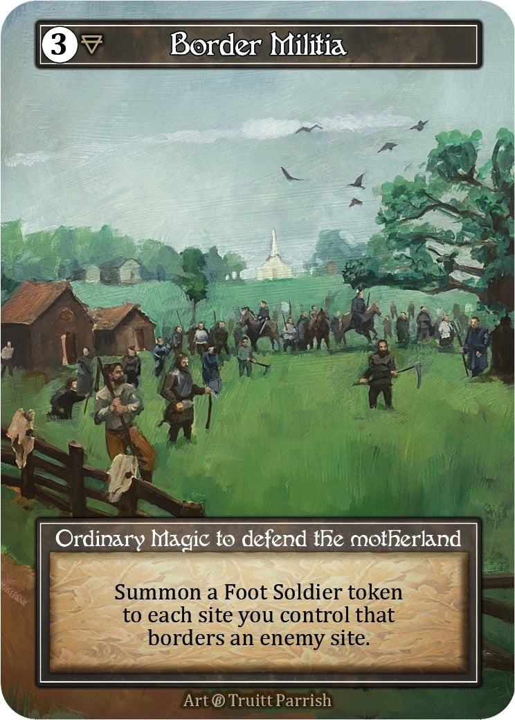 Image for Border Militia (Foil) [Beta]