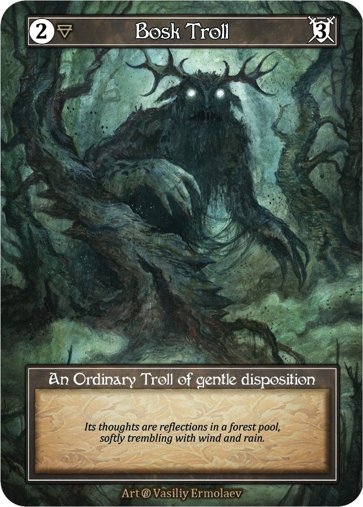 Image for Bosk Troll (Foil) [Beta]