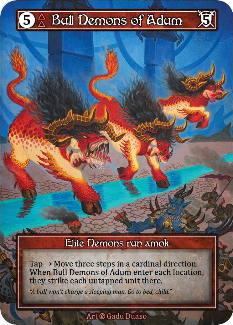 Image for Bull Demons of Adum (Foil) [Beta]
