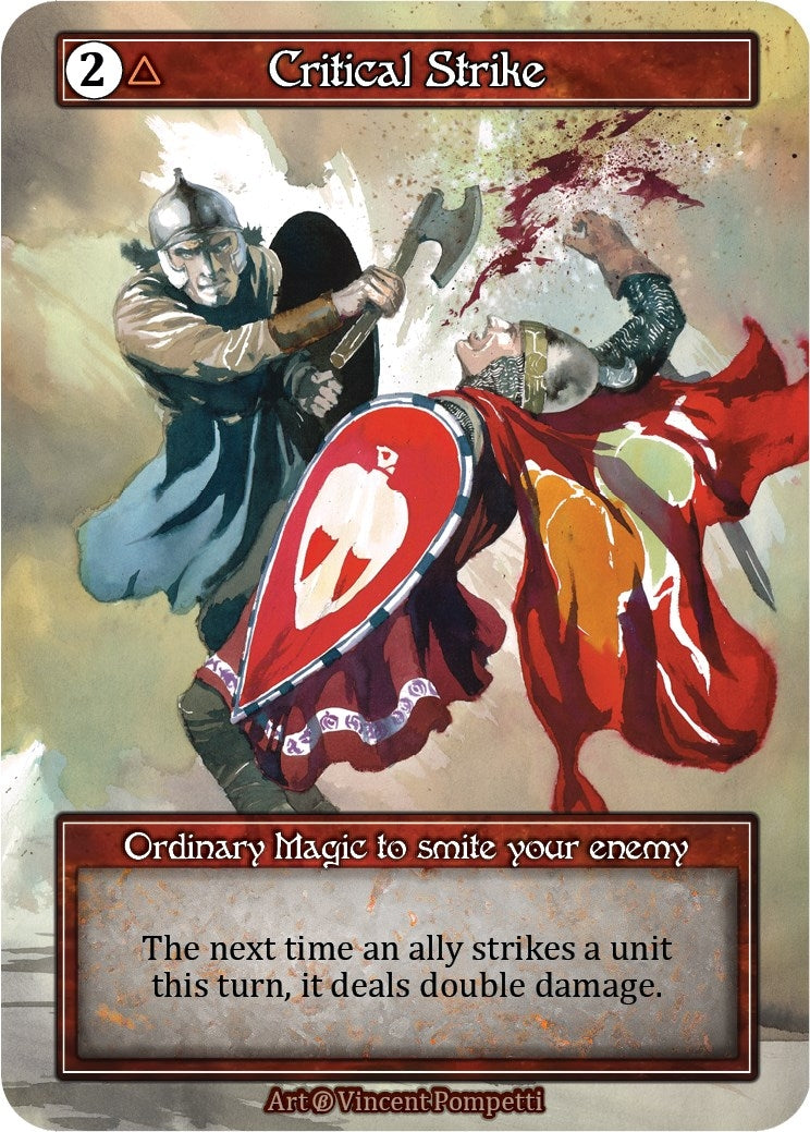 Image for Critical Strike (Foil) [Beta]