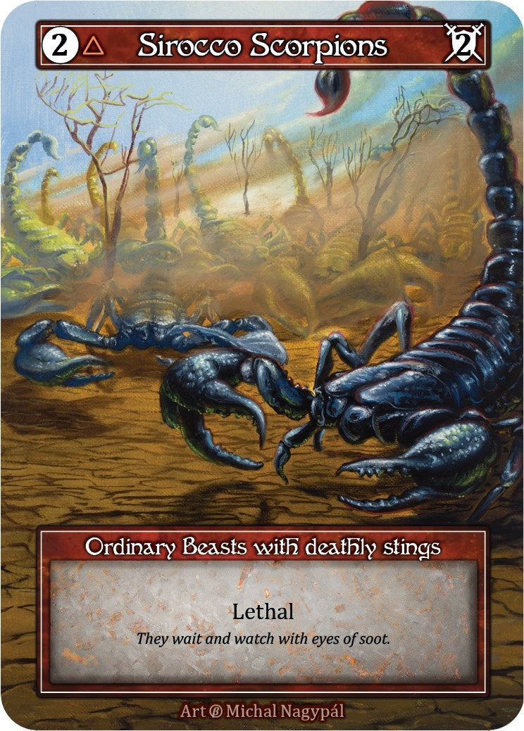 Image for Sirocco Scorpions (Foil) [Beta]