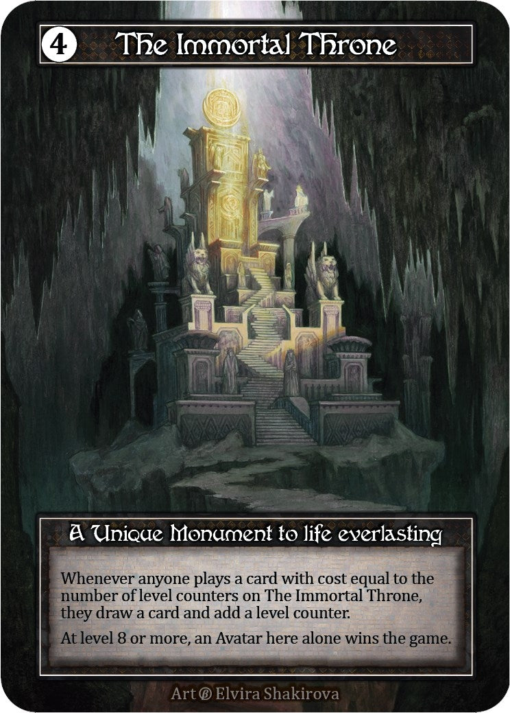 Image for The Immortal Throne (Foil) [Beta]