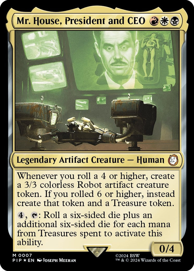 Mr House President and CEO (7) [PIP]