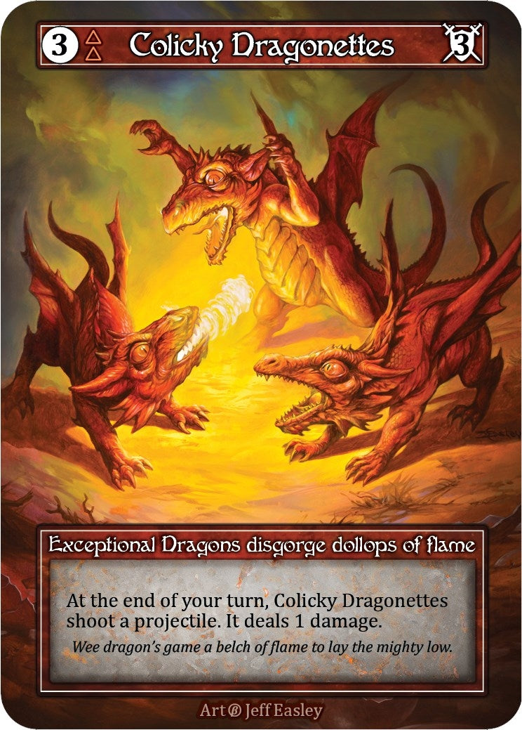 Image for Colicky Dragonettes (Foil) [Beta]