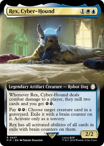 Rex Cyber Hound Extended Art (427) [PIP]