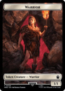 Warrior Clue 0021 Double Sided Token (9 // 21) [WHO]