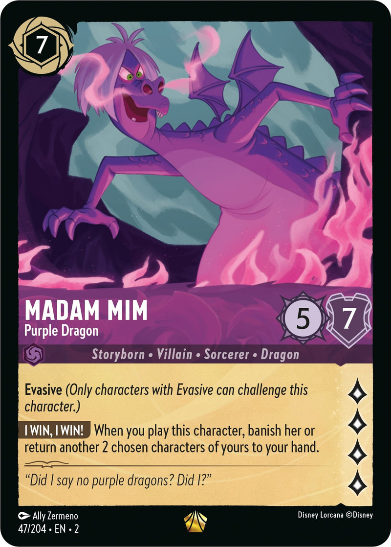 Madam Mim Purple Dragon (47/204) [2]