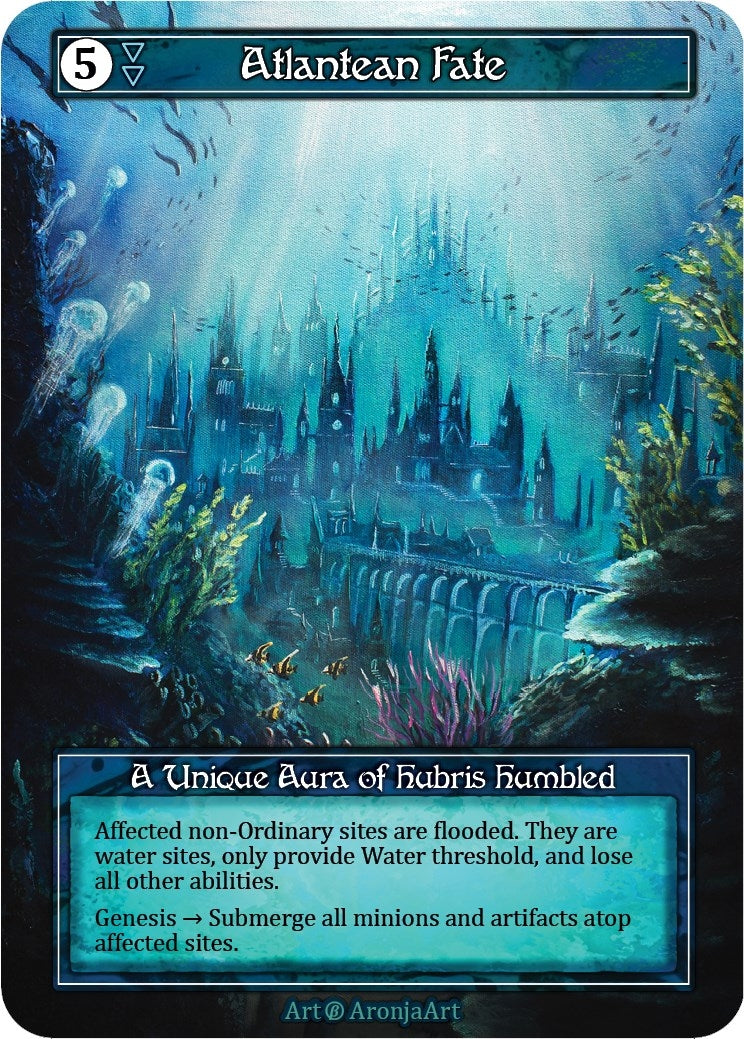 Image for Atlantean Fate (Foil) [Beta]