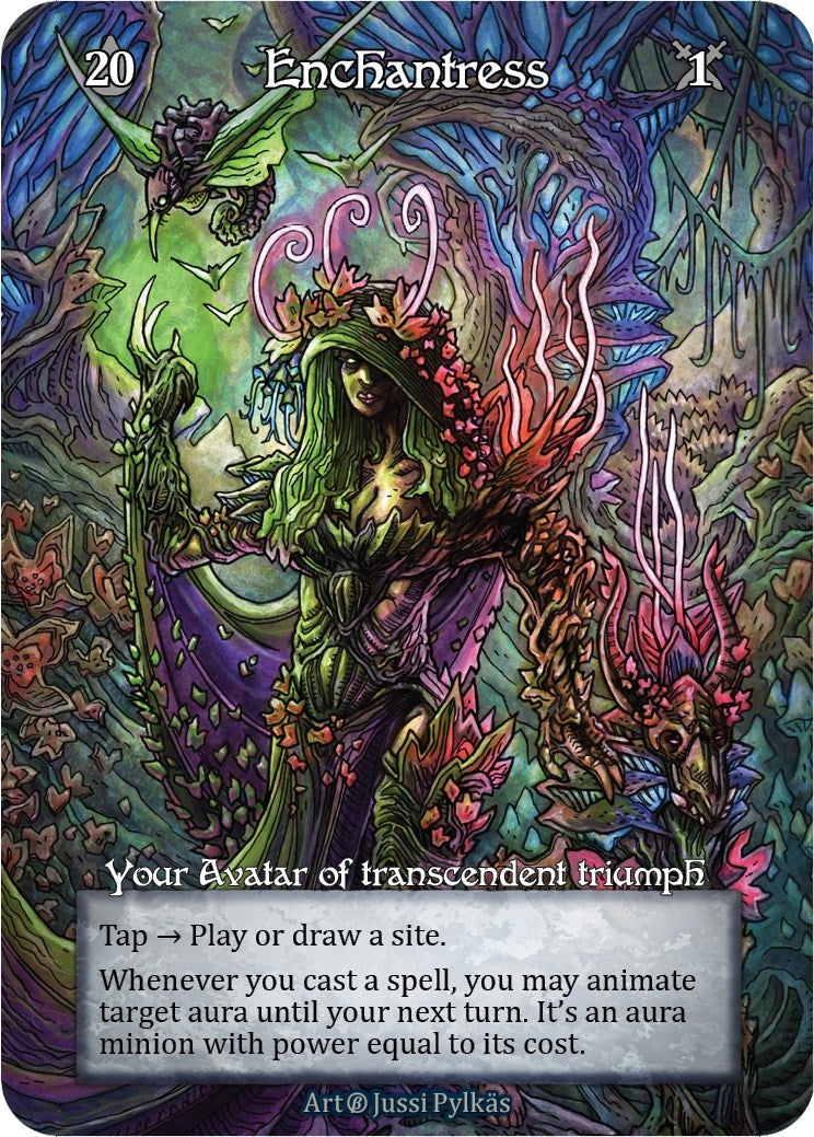 Image for Enchantress (Foil) [Beta]