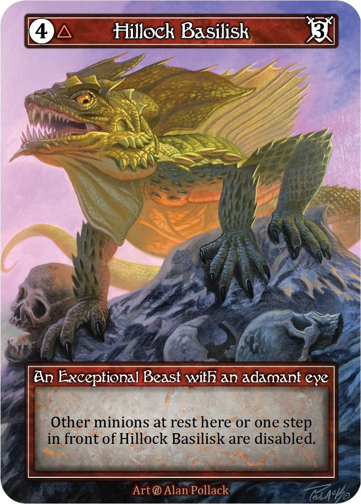 Image for Hillock Basilisk (Foil) [Beta]
