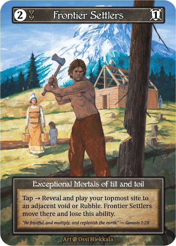 Image for Frontier Settlers (Foil) [Beta]