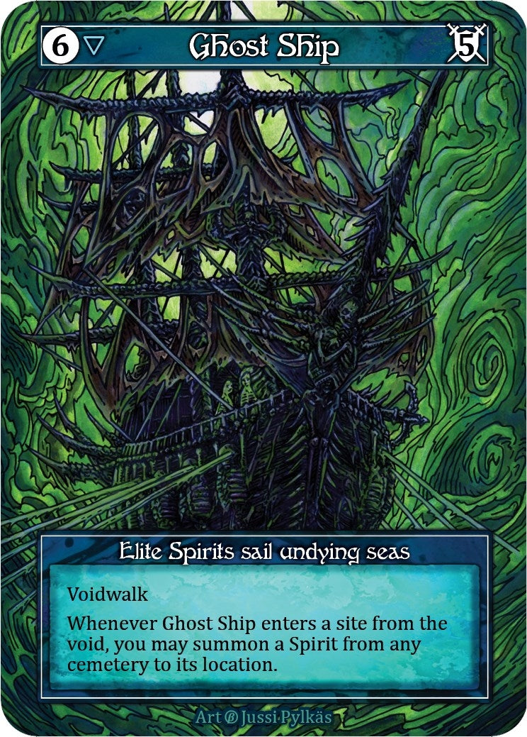 Image for Ghost Ship (Foil) [Beta]