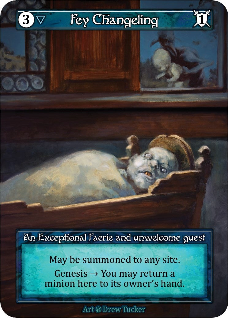 Image for Fey Changeling (Foil) [Beta]