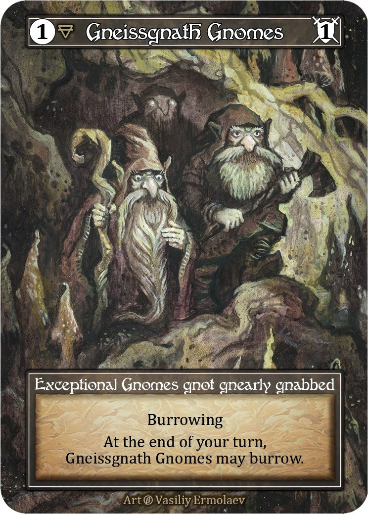 Image for Gneissgnath Gnomes (Foil) [Beta]