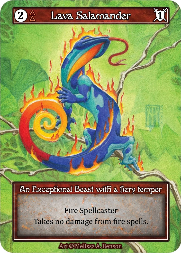 Image for Lava Salamander (Foil) [Beta]