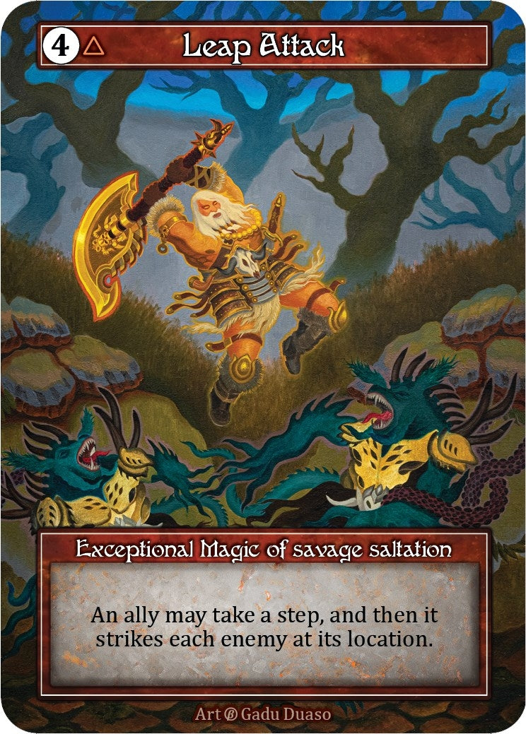 Image for Leap Attack (Foil) [Beta]