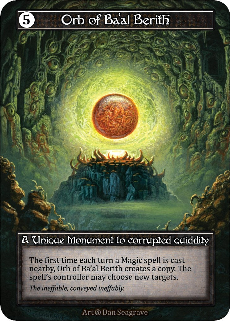 Image for Orb of Ba'al Berith (Foil) [Beta]