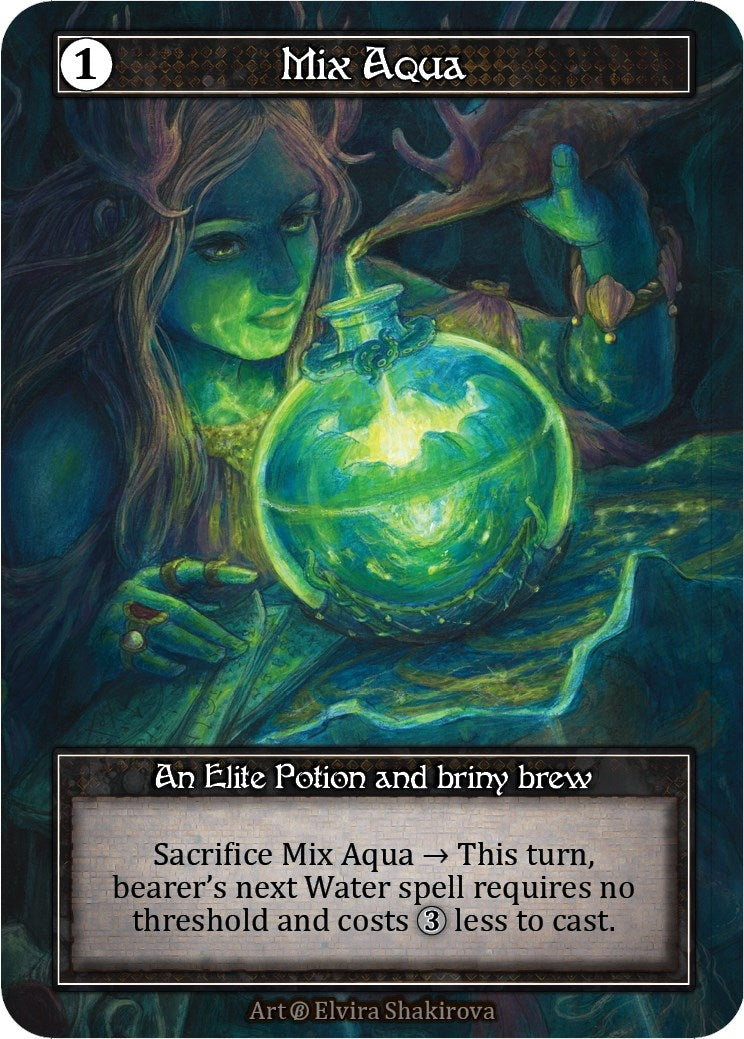 Image for Mix Aqua (Foil) [Beta]