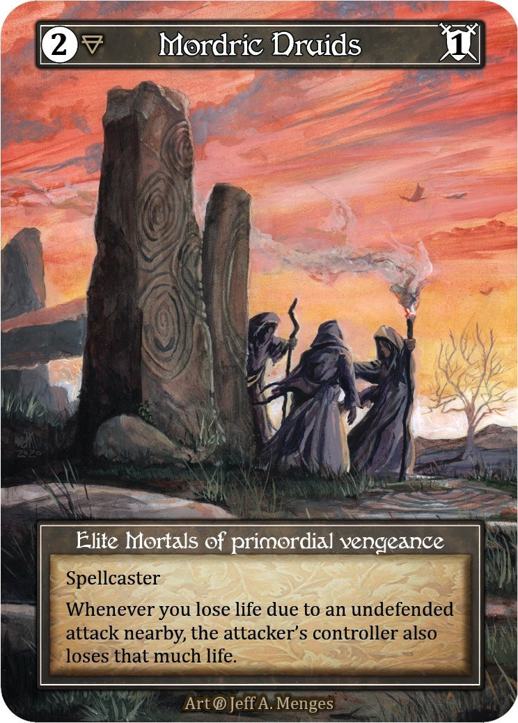 Image for Mordric Druids (Foil) [Beta]