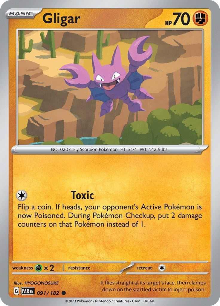 Gligar (091/182) [PAR]