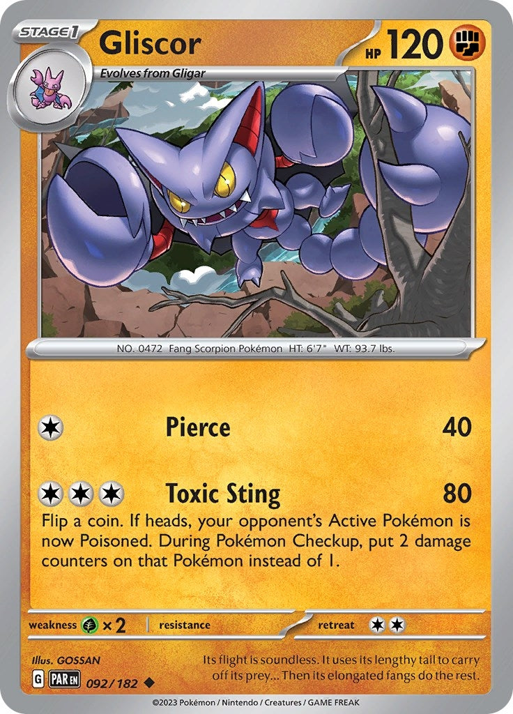 Gliscor (092/182) [PAR]