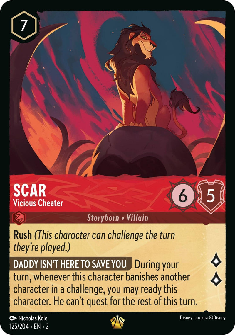 Scar Vicious Cheater (125/204) [2]
