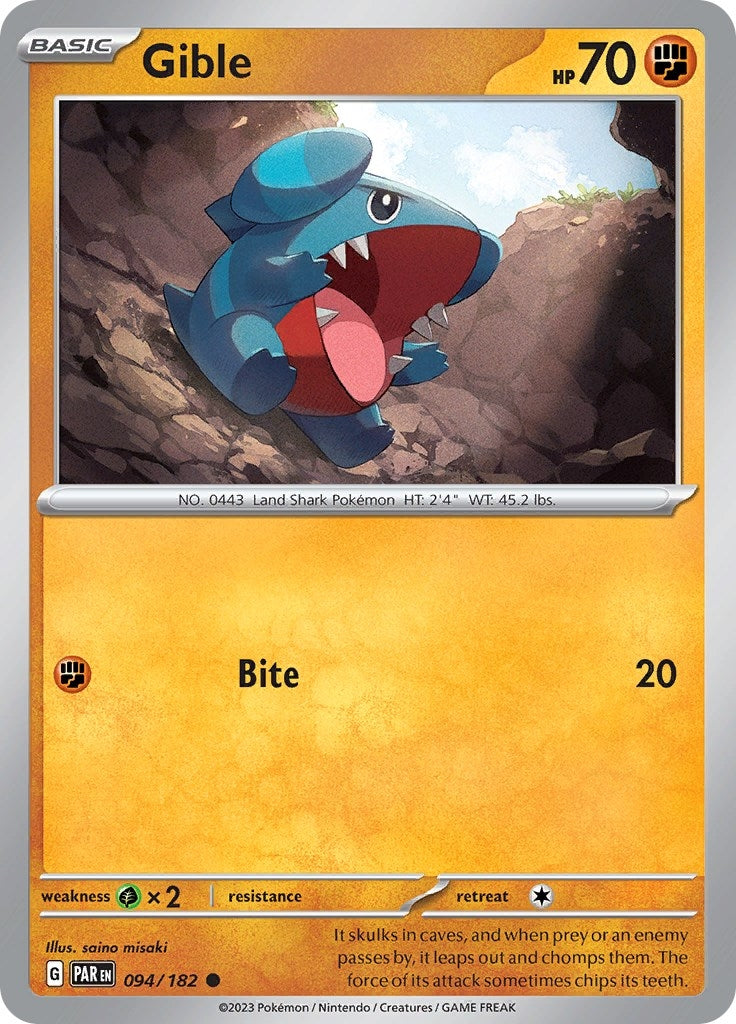 Gible (094/182) [PAR]
