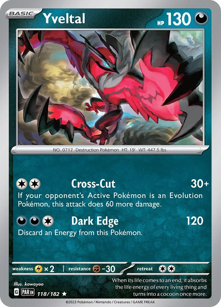 Yveltal 118 182 (118/182) [PAR]