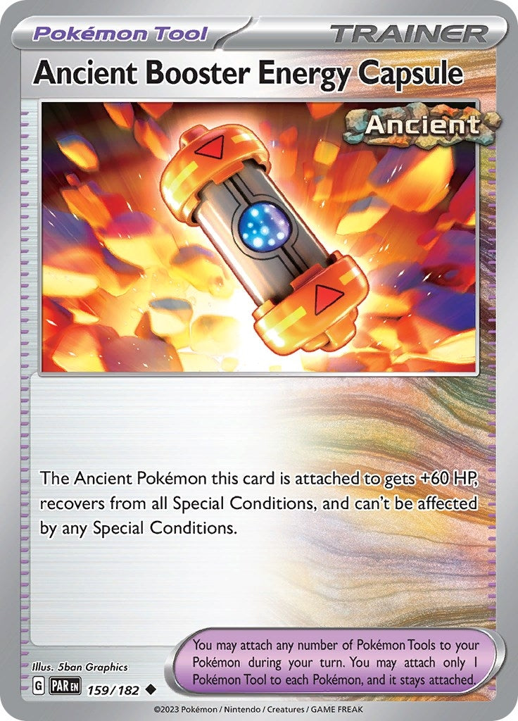Ancient Booster Energy Capsule (159/182) (SV04: Paradox Rift)