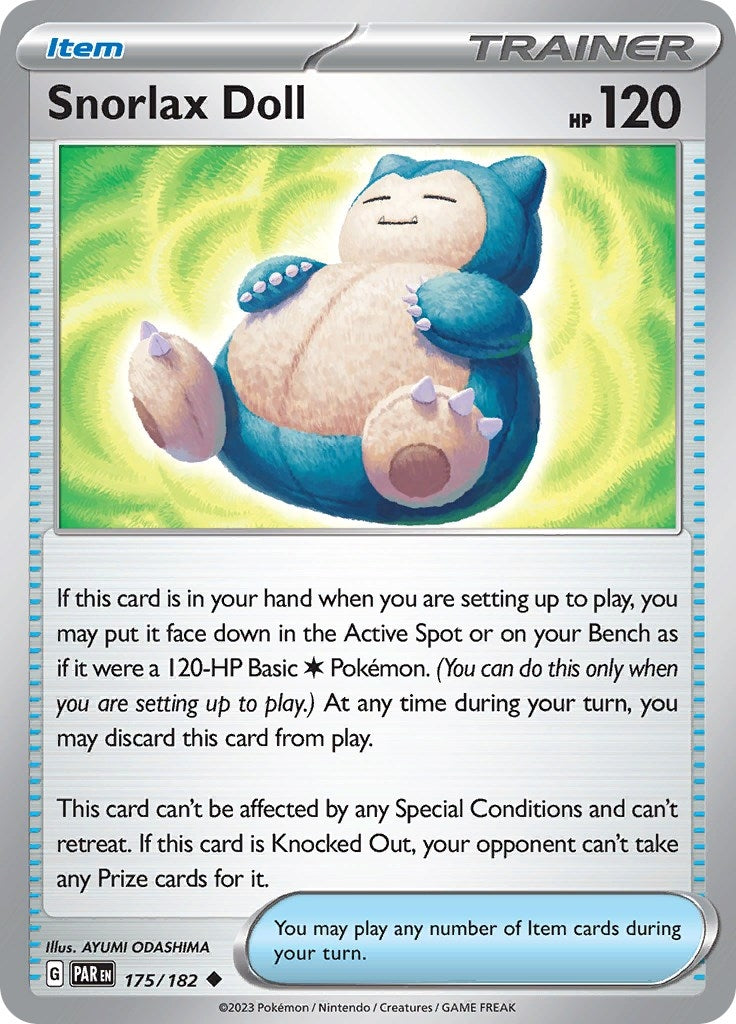 Snorlax Doll (175/182) [PAR]