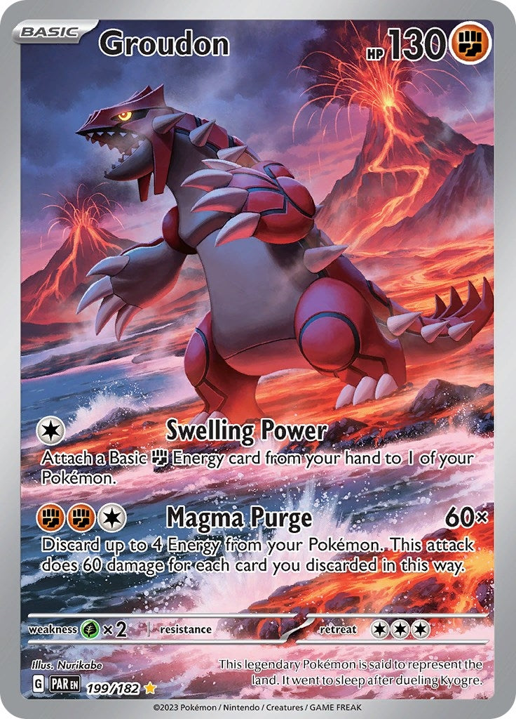 Groudon 199 182 (199/182) [PAR]
