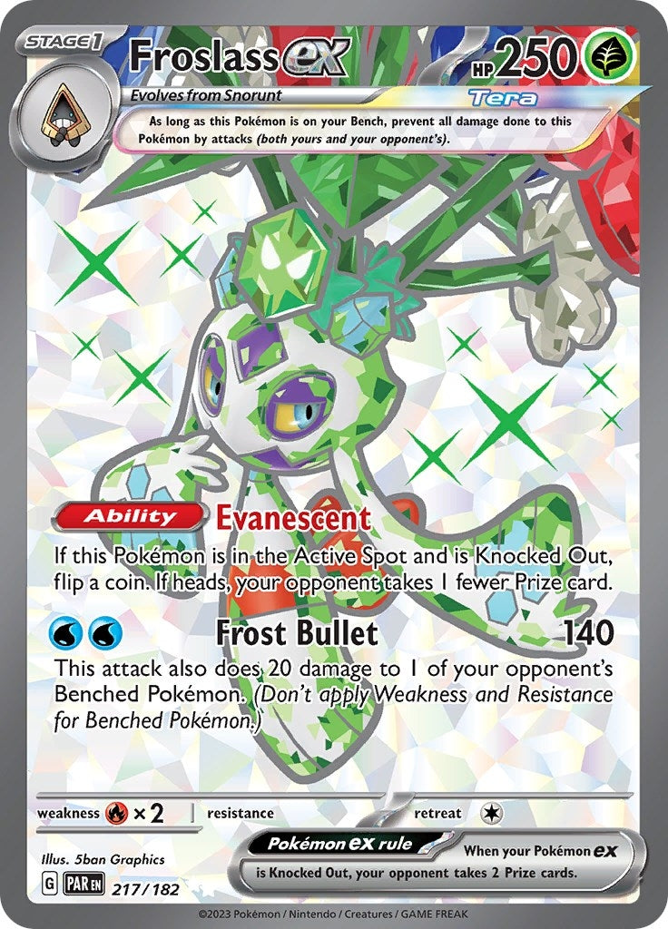 Froslass ex 217 182 (217/182) [PAR]
