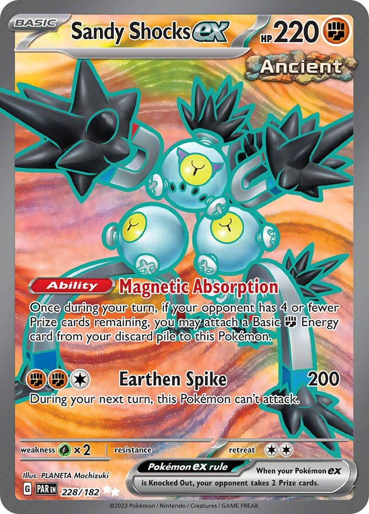 Sandy Shocks ex (228/182) [Scarlet & Violet: Paradox Rift]
