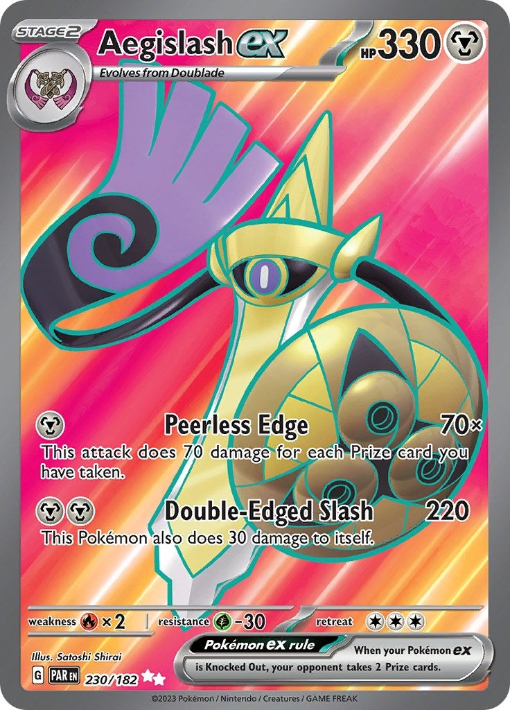 Aegislash ex 230 182 (230/182) [PAR]