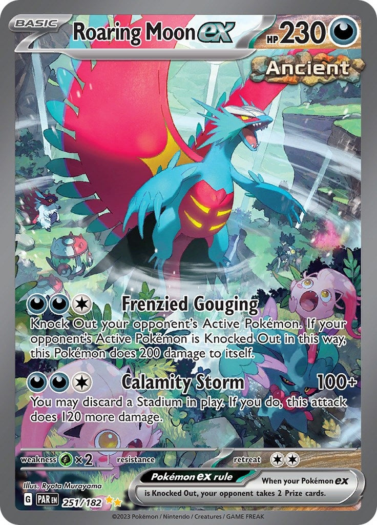 Roaring Moon ex (251/182) (SV04: Paradox Rift)