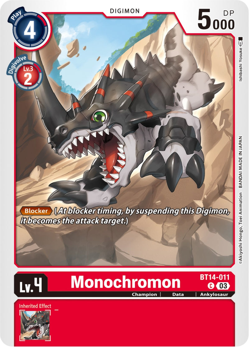 Image for Monochromon [Blast Ace]