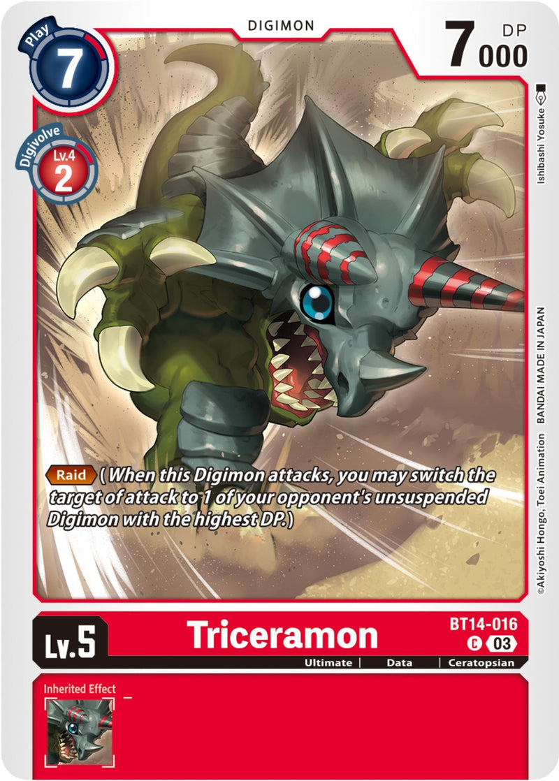 Image for Triceramon [Blast Ace]