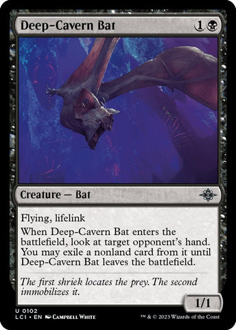 Deep Cavern Bat (102) [LCI]