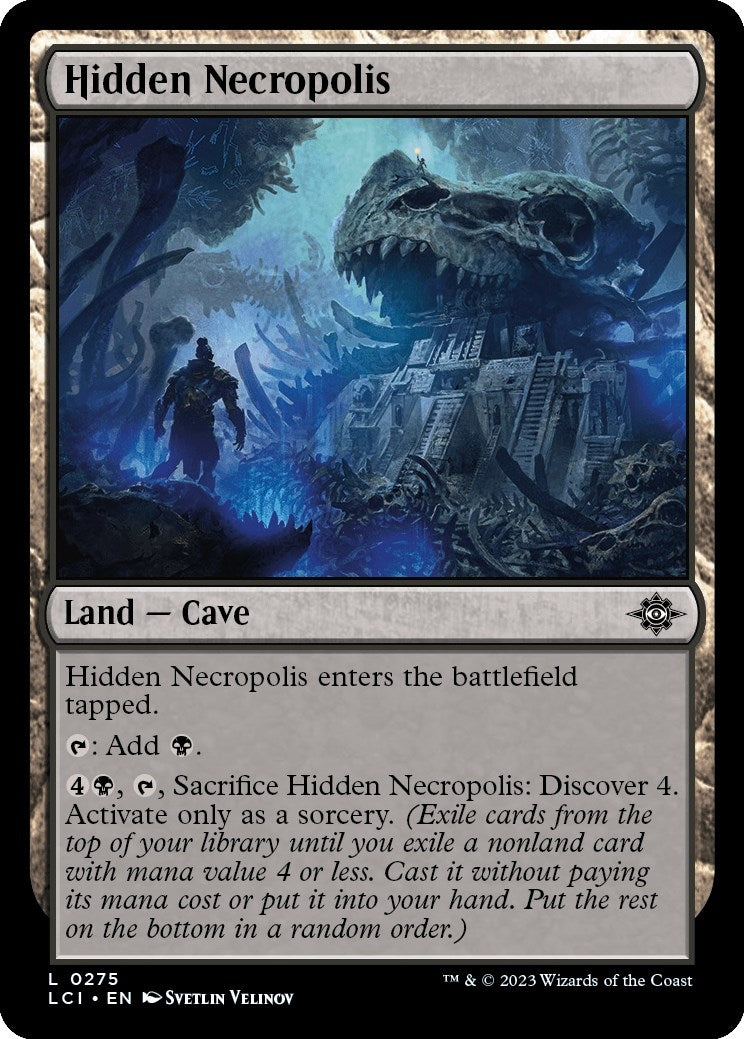 Hidden Necropolis [The Lost Caverns of Ixalan]