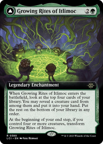 Growing Rites of Itlimoc Extended Art (380) [LCI]